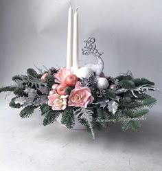 Christmas Wreaths Diy, Homemade Christmas Gifts, Christmas Candles