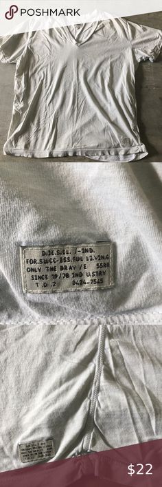 NWT $35 DIESEL KIDS /"TAFAY SLIM T SHIRT GRAY XXS XX-SMALL