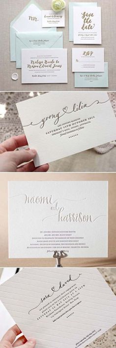 Hágalo usted mismo Save The Date de noche de boda tarjetas de escribir su propio invita a día noche RSVP 5