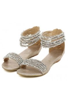 J Crew Lillian Glitter Low Wedges What To Wear Fashion Outfit Silver Beaded Open Toe Low Wedge Sandals
