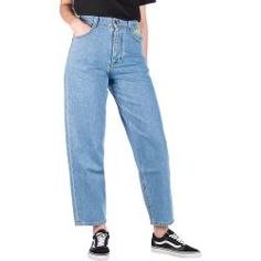 /"PLUS SIZE/" Lässige Harems Jeans mit Gummibund DUNKELBLAU