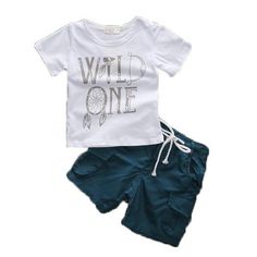 Shorts Pants Set UK Toddler Baby Boys Pineapple Print Outfits Casual T-shirt