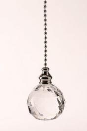 Decorative Cord Chain Pull Switch Lighting Light Bathroom Diamond Chrome With Acrylic Crystal Ball Light Pull Bathroom Pullscrystal
