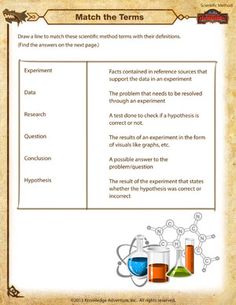 Smart image with regard to printable scientific method quiz Genius image with printable scientific method quiz