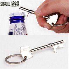 10 Pieces Ring Bottle Opener Stainless Steel Beer Bottle Opener Colorful Finger Bottle Opener for Party Family Gift Supplies