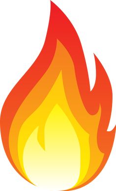 dibujo llama de fuego