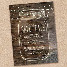 106 best rustic wedding save the dates images on pinterest in 2018