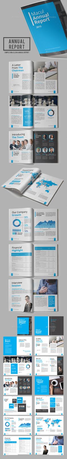 15 best report template images on pinterest page layout editorial