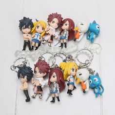 CoolChange Set de Petites Figurines Chibi de Fairy Tail