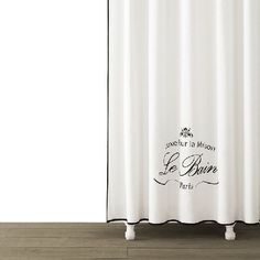 16 Best Le Bain Images On Pinterest Bath Sign Bathroom And Create A French Inspired Bath With Our Exceptionally Chic Le Bain Shower Curtain Featuring