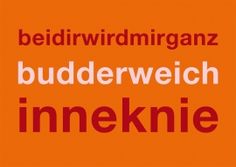 Flirten plattdeutsch