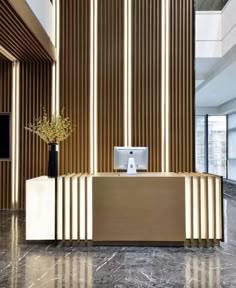 hotel receptionist desk