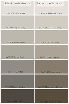 Sherwin Williams The 10 Best Gray And Greige Paint Colours How To Choose The Perfect Grey Paint Color