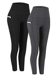 Gayhay High Waist Yoga Pants with Pockets for Women Tummy Control Workout Running 4 Way Stretch Yoga Leggings