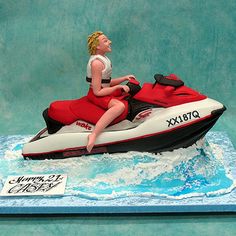 PWC 2/" Kick Tail Cale jet-ski 5,5/" x 17/" x 2/" Tall jetski
