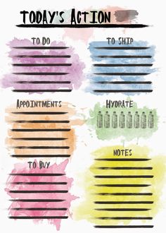 the stitch maker watercolour planner inserts wo2p daily lists