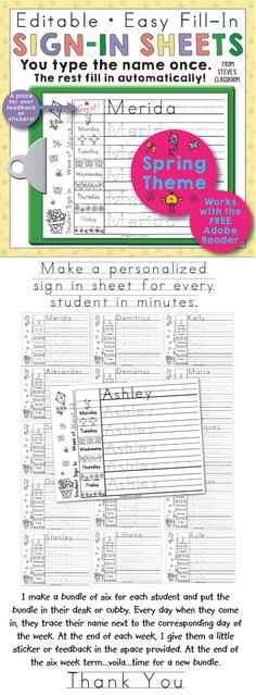 preschool and kindergarten name writing practice sign in sheets patient sign in sheets stickers