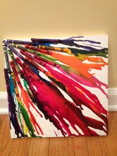 How To Remove Little Pieces On Crayon Painting How To Remove Little Pieces On Crayon Painting