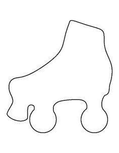 Enterprising image within roller skate template printable Current image for roller skate template printable
