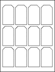 tag labels 175 x 3 available in over 30 different materials print on