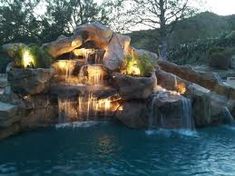 Inground Pools With Waterfalls And Slides slide for pool remodel | backyard | pinterest | pool remodel, pool Inground Pools With Waterfalls And Slides slide for pool remodel | backyard | pinterest | pool remodel, pool