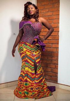 30 Beautiful Ghana Wedding Dresses Kente Styles Ideas In 2020 Ghana Wedding Dress Ghana Wedding Kente