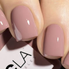 Beige Nails, Dusty Pink Nails