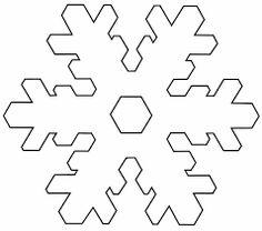 christmas snowflake templates