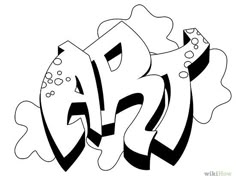 graffiti drawing