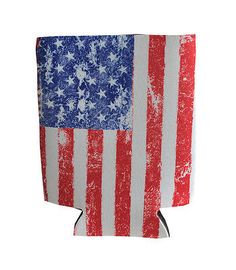 Patriotic Pixel Trump Tank and Eagle Can Cooler Drink Hugger Insulated Holder