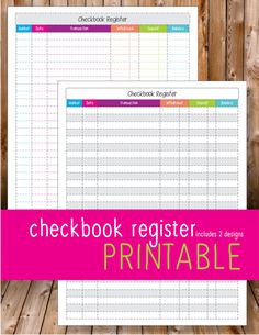 checkbook register freebie printable top organizing bloggers checkbook register printable