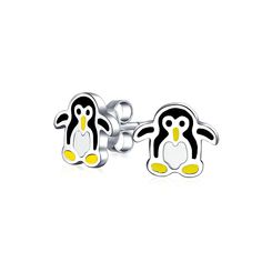 Rechoice Sterling Siliver Snowman Stud Earring for Women Girls Teens