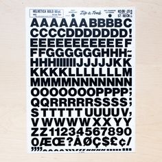 helvetica 144pt medium letraset rub on transfers rub on letters dry letraset sheet