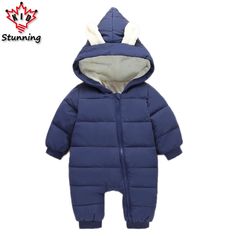 Hey~Yo Baby Boys Kids Coats Children Jacket Warm Winter Button Hooded Duffle Coat Jacket Outwear Clothes Snowsuit Outwear