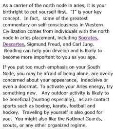 true node astrology aries