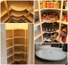 Lazy Susan Pantry Shelves Tower Storage Diy Video Tutorial Lazy Susan Pantry Shelves Tower Storage Diy Video Tutorial And