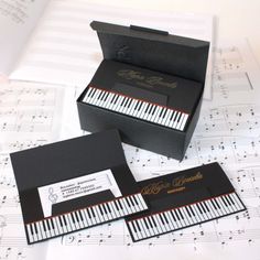 piano business card