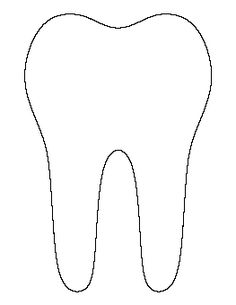 Amazing image pertaining to tooth pattern printable Priceless image throughout tooth pattern printable