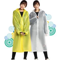 8x HOODED WATERPROOF PONCHOS 50” x 80” Reusable Outdoor Emergency Rain Coat