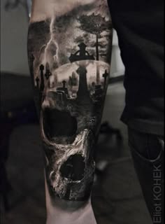 42 impressive graveyard and cemetery tattoo designs for 42 impressive graveyard and cemetery tattoo designs for