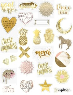 Paling Baru Aesthetic Sticker Set Brown