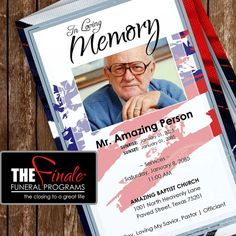 36 best funeral program templates images on pinterest microsoft