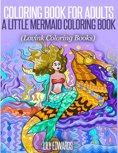 Amazon Coloring Book For Adults A Little Mermaid Lovink