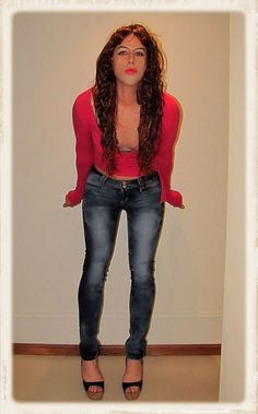 Lingerie Invitation Wording Redhead In Jeans