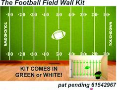Football Soccer Stadium Single Light Switch Cover Vinyl Sticker