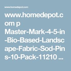 vigoro landscape fabric staples 25 pack landscape fabric