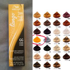 Wella Color Tango Toner Chart