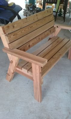 Having a spacious garden makes us able to relax during the morning and evening when at home. Well, of course we need a comfortable garden chair. What ... Wood Projects, Woodworking, Woodworking Furniture, Woodworking Bench, Custom Woodworking, Wood Diy, Wooden Pallet Furniture, Wood Bench, Wood Furniture