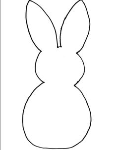 Simple Easter Crafts Bunny Crafts, Easter Bunny Template, Easter Bunny Crafts, Bunny Templates, Easter Crafts Preschool