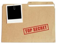 Top Secret Folder Template - FREE DOWNLOAD